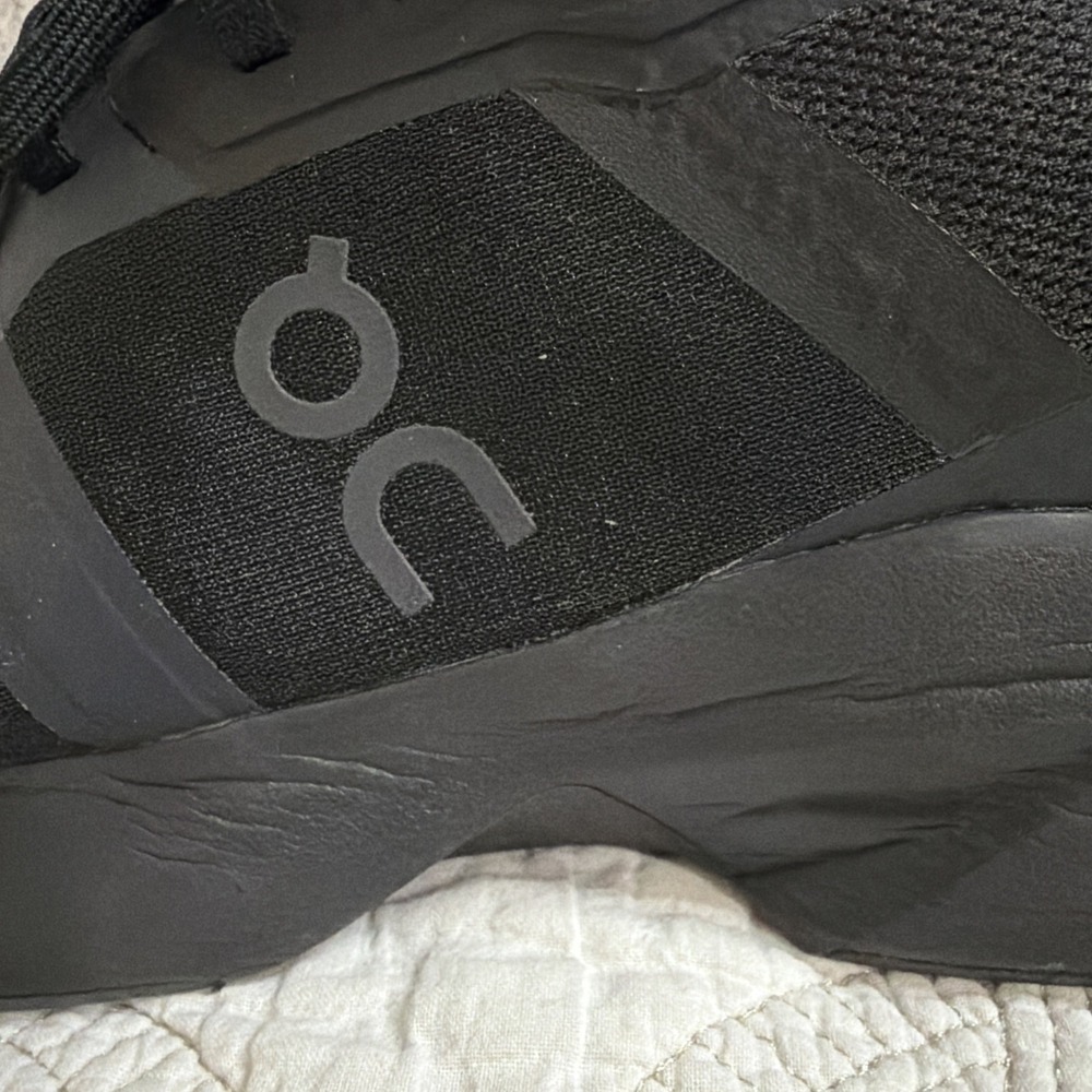 On Cloudpulse‎ Black Eclipse Speedboard Men's Sz 13 Training Hiking Active Shoes - Picture 4 of 14